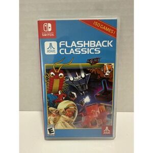 Atari Flashback Classics Nintendo Switch 150 Games Retro Arcade 2600 5200 Physic
